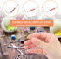 Big Eye Curved Beading Needles, BENBO 8PCS Stainless Curved Beading Needles with Handle Loader String Bead Needles Large Eye Curved Bead Spinner N...
