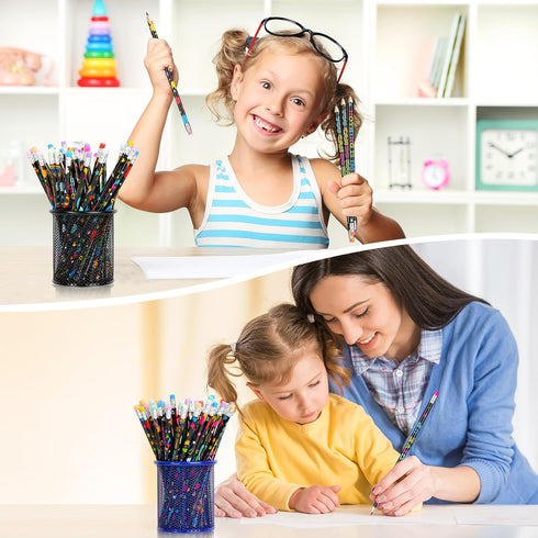 60 Pcs Motivational Pencils Bulk, Fun Inspirational School Pencils for Classroom, Cute Wood Pencils with Encourage Positive Sayings, Back to Schoo...