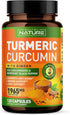 Turmeric Curcumin 1965mg with Ginger & BioPerine Black Pepper Extract - High Absorption 95% Curcuminoids for Joint & Antioxidant Support - Non-GMO...