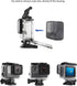 Standard Protective Waterproof Dive Housing Case for GoPro Hero 5/6/7 Black Action Camera - Up to 45 Meters - Protective Lens Removal NOT Needed -...