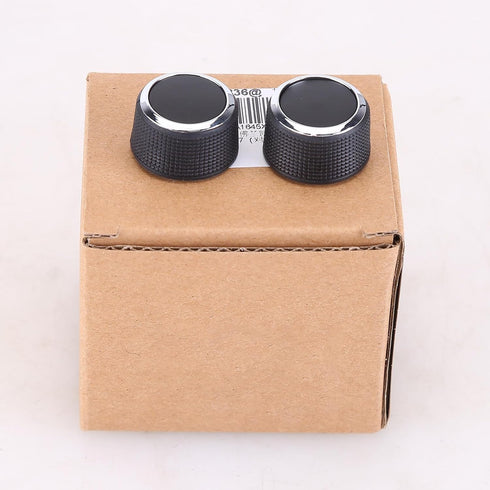 2PCS Rear Radio Volume Control Knob 2291-2547 Compatible for Escalade Enclave Tahoe Chevy GM*C Acadia Sierra 1500 2500HD 3500HD 2007-2013 Rear Rad...
