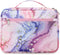 Bible Covers for Women Bible Case Girls Bible Bags Kids Scripture Carrying Case with Handle Pockets?Bible Book Carrying Case (Pink-Marble)...