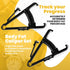 Skinfold Body Fat Caliper - Skin Fold Body Fat Analyzer and Handheld BMI Measurement Tool Skinfold Caliper Device Measures Body Fat for Men and Wo...