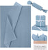 Whaline 100 Sheets Dusty Blue Tissue Paper Pastel Blue Gift Wrapping Paper Bulk Solid Color DIY Art Craft Tissue Paper for Packaging Wedding Birth...