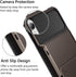Vofolen Case for iPhone XR Case Wallet ID Slot Credit Card Holder Spring Pocket Scratch Resistant Dual Layer Protective Bumper Rugged TPU Rubber A...