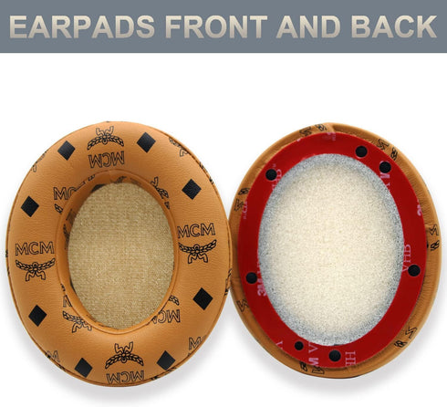 Replacement Ear Pads Protein PU Leather Ear Cushion Compatible with Beats by Dr.Dre Studio 2.0 Studio 3 B0500 B0501 Wired Wireless Over-Ear Headph...