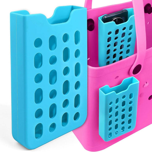 Phone Holder Silicone for Bogg Bag,Large Accessories Compatible with Bogg Bags Decorative Charm Inserts for Storage Cell Phone Case Key Lipstick S...