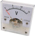 DC 0-15V Square Analog Volt Pointer Needle Panel Meter Voltmeter 91C4...