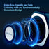 Computer PC Speakers USB Powered 3.5mm AUX Jack Volume Control Ice-Blue LED Light HiFi Stereo Sound Quality Mini Gaming Desktop Monitors Laptops S...