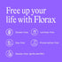 Florax - Liquid Probiotic Supplement - On-The-Go Gut Support for Women and Men - Vegan, Gluten Free, Lactose Free, Soy Free and Preservative Free ...