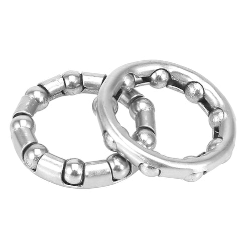 X AUTOHAUX 2pcs 44.5mm x 9 Ball Bearings Cages Crank Bearings Wheel Bearing Retainer for Bicycle...