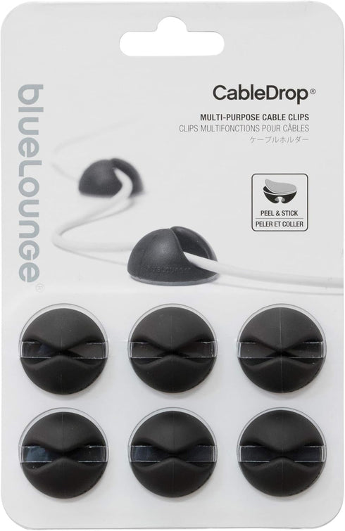 Bluelounge CableDrop, Black...