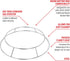 JOYCE CHEN Wok Ring for Pairing with Traditional Round Bottom Woks...