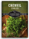 Curled Chervil Seed for Planting - 1 Herb Seed Packet with Instructions to Plant & Grow Aromatic French Herbs in Your Home Herb Garden - Non-GMO H...