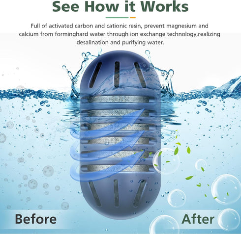 isinlive 16 Pack Demineralization Cartridge Compatible with HoMedics Ultrasonic Humidifiers, Filters Mineral Deposits, Prevents Hard Water Build-Up, Purifies Water, Eliminates White Dust and Odor