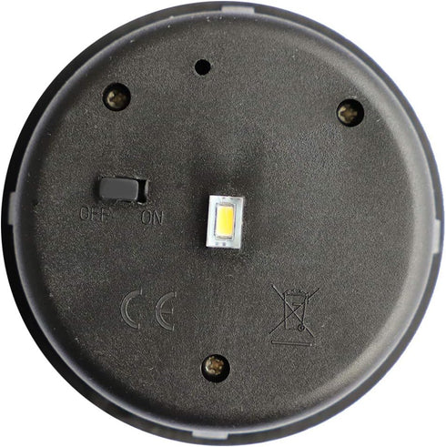 AA 600Mah Solar Lantern Top Replacement for Outdoor Solar Lantern Lights Waterproof, Warm White Glow (Round Solar Panel)...