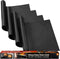 Oven Liners for Bottom of Electric Gas Oven Reusable - 4 Pack Large Heavy Duty Nonstick Teflon Range Mat 17"x 25" - Stove Floor Protector Liner Ea...