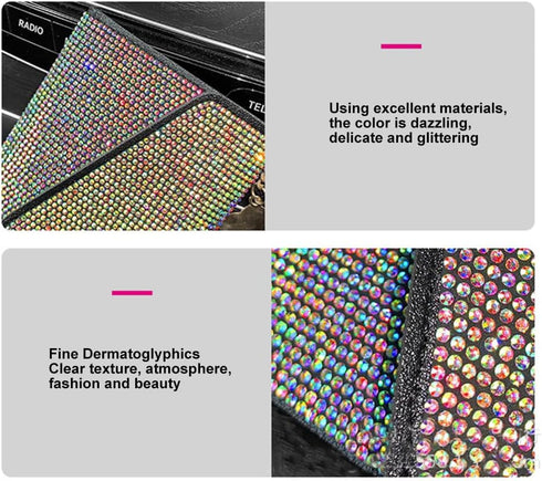 Bling Bling Card Holder Organizer, New Diamond Wallet Multifunctional Card Holder Driver License Credict Card Bank Cards Wallet With Crystal Rhine...