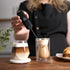 Powerful Handheld Milk Frother Wand - Electric Hand Mixer - Portable Frother Handheld for Coffee - Mini Froth Drink Mixer for Lattes, Cappuccino, ...