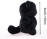 8" Black Cat Stuffed Animals Plush, Cute Plushie for Animal Themed Parties Teacher Student Award, Animal Toys for Baby, Boy, Girls, Great for Nurs...