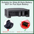 SoulBay 9.6-18V Slide Battery Charger for BLACK & DECKER Multi-Volt 9.6V 12V 14.4V 18V FireStorm Power Tools NiCad Ni-MH Batteries HPB12 HPB18 HPB...