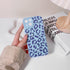 Compatible for iPhone 13 Case Cute Cool Leopard Print Design for Girls Women Soft TPU Shockproof Protective Girly for iPhone 13-Blue...