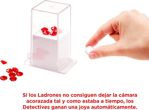 Mattel Games Jewel Heist Team Strategy Game, Mystery Role-Play Social Deduction Game with Game Board, Vault and Jewels, for Adults, Family and Kid...