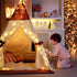 Homemory 2 Pack Each 20 Ft 60 LED Short Fairy Lights Battery Operated Christmas String Lights with Remote, Waterproof 8 Modes Firefly Twinkle Ligh...