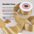 VATIN Double Face New Gold Satin Ribbon 2" Continuous 25 Yards,Gold Polyester Fabric Ribbon use for Bows Bouquet, Gift Wrapping, Floral Arrangemen...
