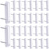 Jetec Plastic Head Double Pins Bed Skirt Holding Pins White Furniture Chair Leg Brooch Glide Nails Holding Brooch for Slipcovers and Bedskirts(30 ...