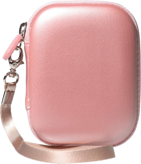 Alltravel Organizing Case for Magnetic Wireless Portable Charger, Compatible with Xoxixl, ESTAVEL, YLLZI, Bohuma (Rose)...