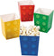 Fun Express Block Party Popcorn Boxes (24pc) for Birthday - Party Supplies - Containers - Paper Boxes - Birthday - 24 Pieces...
