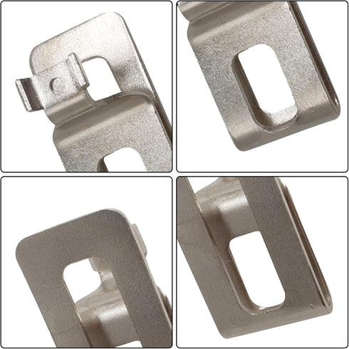 Belt Clips,Replacement Belt Hook Clip for 20V Power Tools,6pcs 304 Stainless Steel Drill Tool Clips Equipped with Screws...