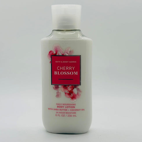 Bath & Body Works Signature Collection Cherry Blossom Body Lotion 8 Fl. Oz. New Packaging...