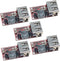 (5 Pack) 15W USB 5V 3A DC Buck Voltage Step-Down Module 9V 12V 18V Input Synchronous Rectification 97.5% Efficiency...