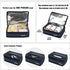 Aosbos Small Lunch Bag, Blue, Unisex, Portable Mini Cooler, Insulated Thermal Bag for Men and Women...