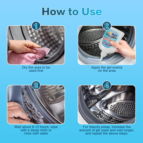 Kitchen Gadgets, Home Remover Gel, Washing Machine Cleaner for Refrigerator Strips Cleaner Supplies, Grout Cleaner Best for Home Sink/Kitchen/Bath...