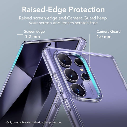 ESR for Samsung Galaxy S24 Ultra Case, Kickstand S24 Ultra Cover with 3 Stand Modes, Military-Grade Drop Protection, Shockproof Slim Phone Case wi...