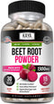 Kaya Naturals Premium Organic Beet Root Powder Supplements - Promotes Healthy Circulation and Nitric Oxide Flow - Non-GMO and Gluten Free - 30 Cou...