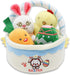 5Pcs My First Easter Basket Stuffed Plush Playset Easter Basket Stuffers Stuffed Cartoon Bunny Easter Egg Plush Basket for Kids...