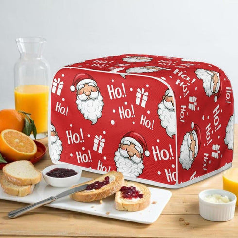AFPANQZ Christmas Toaster Covers Home Xmas Kitchen Decoration Toaster Dustproof Covers Protection Anti Fingerprint Bread Oven Covers for 2 Slice T...