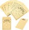 100Pcs Seed Envelopes, Seed Envelopes Resealable Brown Paper Seed Packets Envelopes Self Adhesive Sealing Seed Saving Envelopes Paper Seed Envelop...