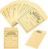 100Pcs Seed Envelopes, Seed Envelopes Resealable Brown Paper Seed Packets Envelopes Self Adhesive Sealing Seed Saving Envelopes Paper Seed Envelop...