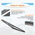 Rear Windshield Wiper Blade Kits, Compatible With Grand Cherokee 2014-2022, 11" (280mm), OEM: 68197131AA...