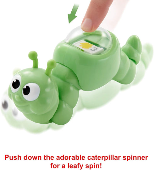 Mattel Games Patty-Pillar Fisher-Price Kids Pre-School Game, Colors, Shapes & Matching with Cards, Tokens & Caterpillar Spinner, 2 to 6 Players, G...