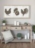Chicken Stencil | Reusable Farmhouse Farm Stencils for Painting on Wood, Glass, Wall, Rock, Fabric, Walls, Canvas, Glassware | Rooster Farm Animal...
