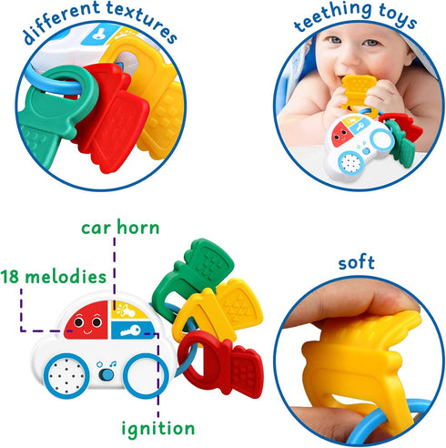 Baby Sensory Musical Toys - Toddler Educational Montessori Toys Learning Activities - Gifts for Infant Newborn Boy Girl 0 3 6 9 12 18 Months 1 Yea...