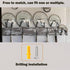 Set of 4 Pan Pot Lid Holders, Self Adhesive Cabinet Door/Wall Mount Storage Organizer, Suitable for Lids Up to 11 Inches, lid of the pot is within...