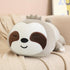 SQEQE Weighted Sloth Plush, Weighted Sloth Stuffed Animal for Anxiety, Cute Sloth Plushies Sloth Pillow Toy Gift for Kids Adults Brown 9.8 Inch, 0...