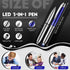 5 Pieces Stylus Pen for Touchscreen Devices Multi-function Capacitive Pen with LED Flashlight Writing Pens with Ballpoint 3 in 1 Metallic Pens Inv...